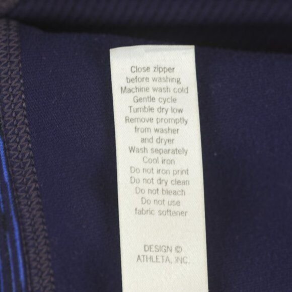 Athleta Aurora Contender 2 in 1 Women's Small Purple Skirted Athletic Leggings - Picture 10 of 10